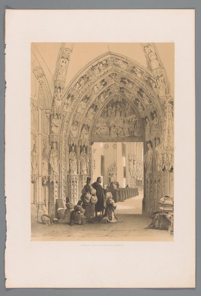 Portal da Igreja de Nossa Senhora em Nuremberg Portail de l