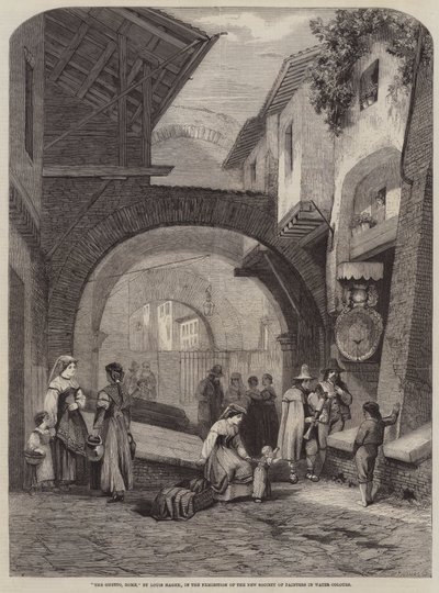 O gueto, Roma de Louis Haghe