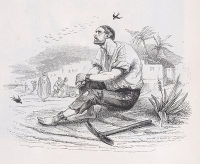 paisagem de Louis Henri Brevière, Cesar Auguste Hebert