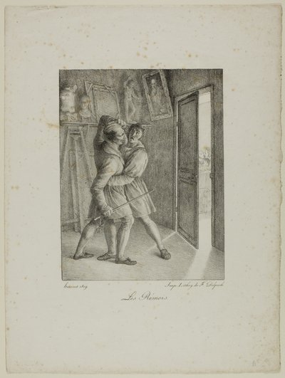 Os Homens de Reims de Louis Hersent