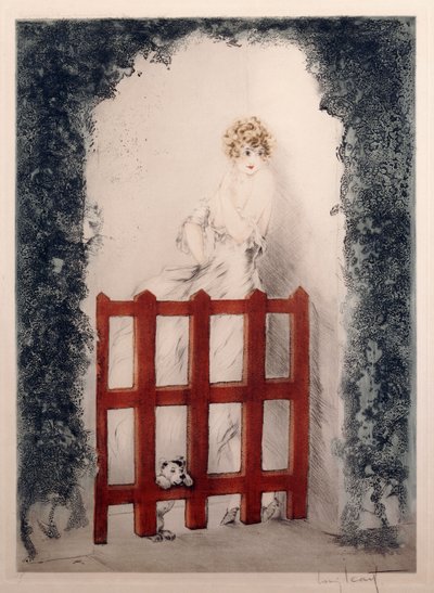 Portão Vermelho de Louis Icart