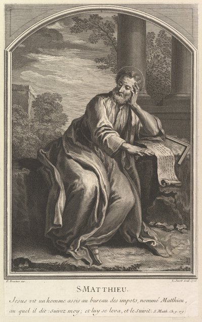 São Mateus, 1726. de Louis Jacob