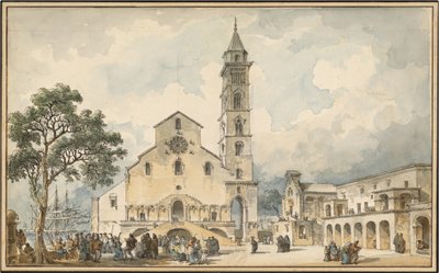 A Catedral de Trani de Louis Jean Desprez
