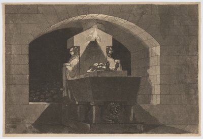 Tumba com cariátides de Louis Jean Desprez