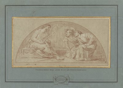 O escárnio de Cristo de Louis Jean Jacques Durameau