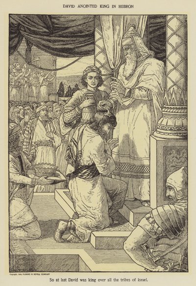 David ungiu rei em Hebron de Louis John Rhead