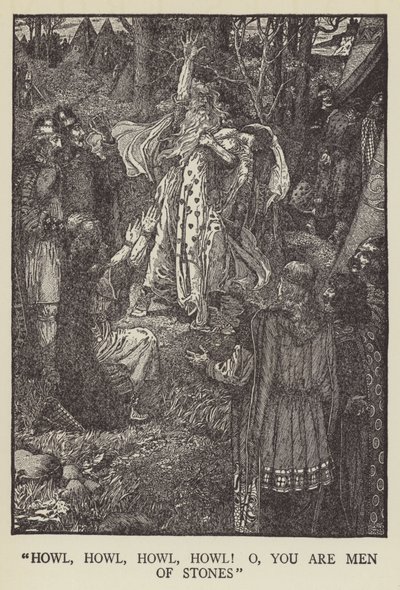 Uivo, uivo, uivo, uivo! você é homem de pedras de Louis John Rhead