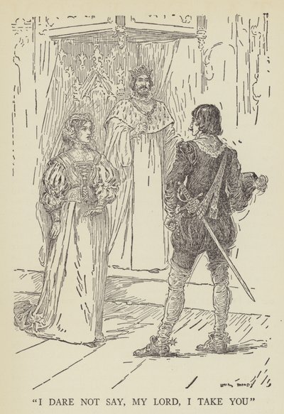 Não me atrevo a dizer, meu senhor, eu te levo de Louis John Rhead