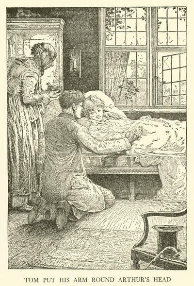 Ilustração para Tom Browns School-Days (gravura) de Louis John Rhead