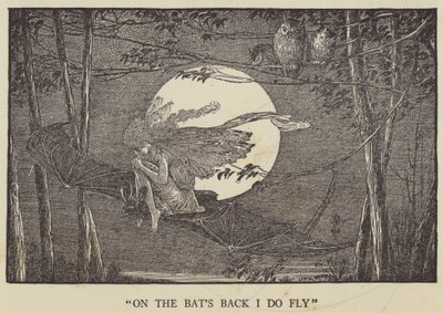Nos morcegos, eu voo de Louis John Rhead