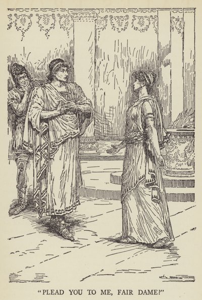 Suplicar-te a mim, dama honesta de Louis John Rhead