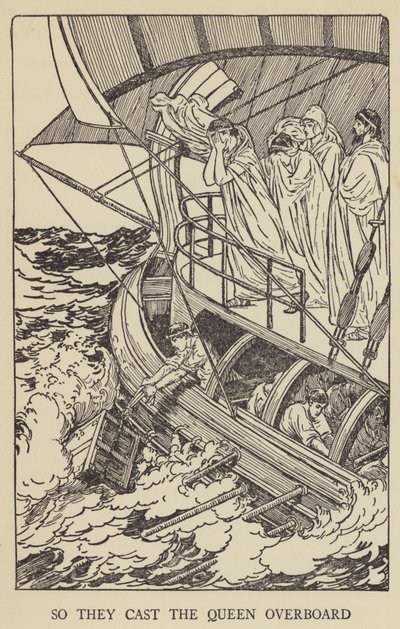 Então eles lançaram a rainha ao mar de Louis John Rhead