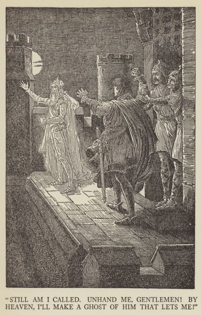 Ainda sou chamado, desarme-me, senhores! pelo céu, eu faço um fantasma dele que me deixa! de Louis John Rhead