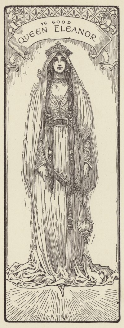 A boa rainha Eleanor de Louis John Rhead