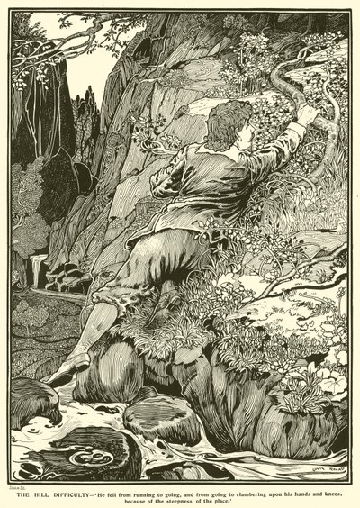 A Dificuldade da Colina (gravura) de Louis John Rhead