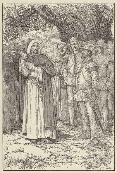 O rei começou a enrolar a manga de Louis John Rhead