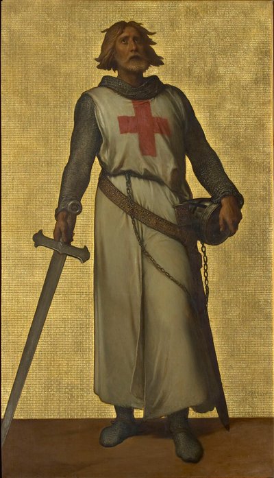 Godofredo de Bouillon, 1872-1877. de Louis Joseph Gallait