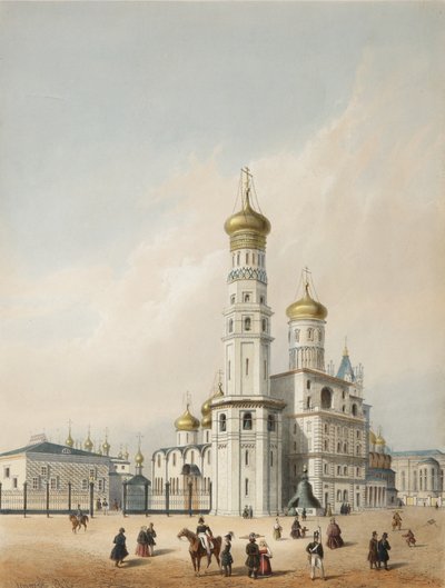 Ivan, o grande campanário, primeiro quartel do século XIX de Louis Jules Arnout
