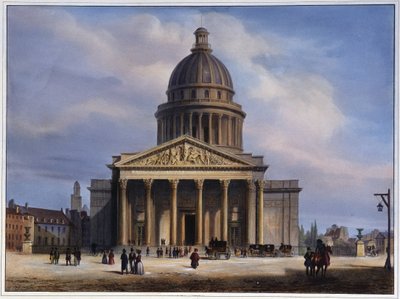 Vista do Pantheon - por Arnout de Louis Jules Arnout