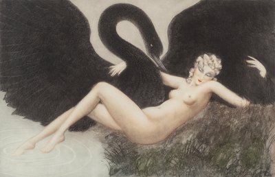Leda e o Cisne, 1934. de Louis Justin Laurent Icart