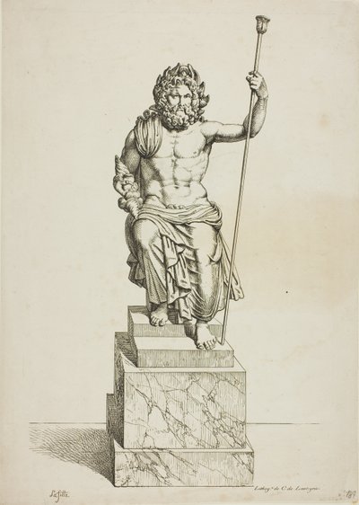 Júpiter, provenientes da coleção de M. Denon de Louis Lafitte
