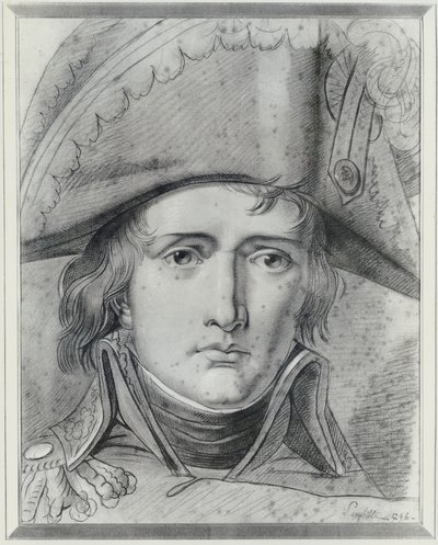 Retrato do general Bonaparte, 1796 de Louis Lafitte