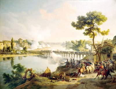 Batalha de Lodi (1796) de Louis Lejeune