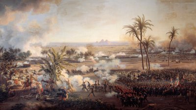 Campanha (Expedição) do Egito (1798-1801): "A Batalha das Pirâmides", 21 de julho de Louis Lejeune