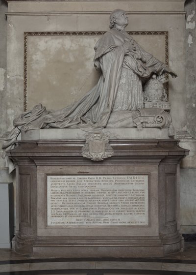 Monumento funerário a Pedro Ludovico Parisis de Louis Leon Cugnot