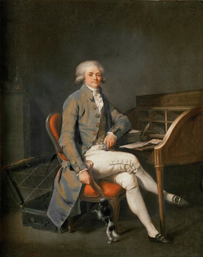 Maximilien Robespierre (óleo sobre tela) de Louis Leopold Boilly