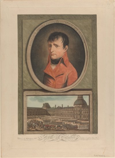 Napoleão Bonaparte como primeiro cônsul da França, 1802 de Louis Leopold Boilly