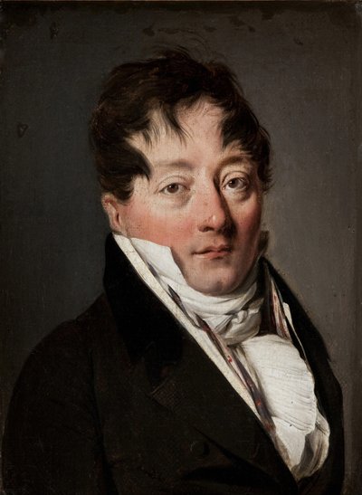 Retrato de Alexandre Balthazar Laurent Grimod de Reynière 1758-1837 de Louis Leopold Boilly