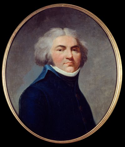 Retrato do General Jean Baptiste Kleber (1753-1800). Pintura de Louis Leopold Boilly (1761-1845) de Louis Leopold Boilly