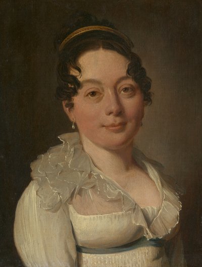 Retrato de uma mulher. de Louis Leopold Boilly
