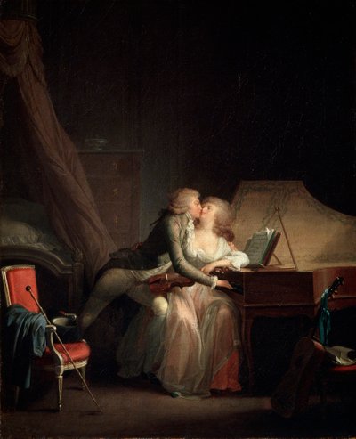 Prelúdio, 1786. de Louis Leopold Boilly