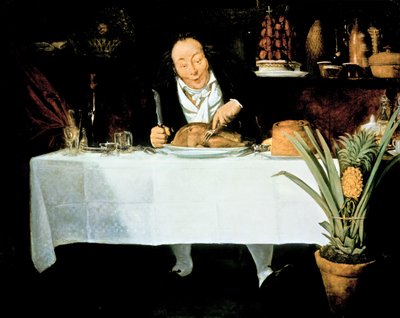 O Gourmand de Louis Leopold Boilly