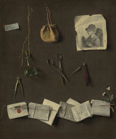 Vários Objetos, c.1785 de Louis Leopold Boilly