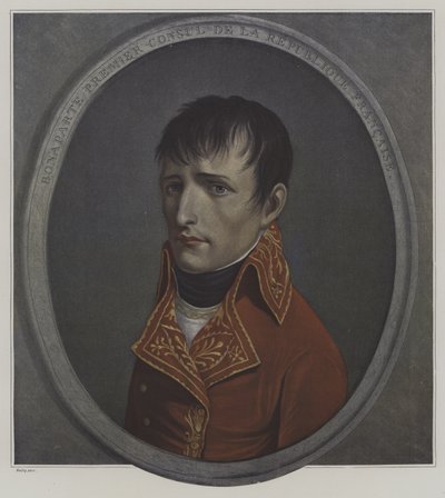 Napoeon Bonaparte, primeiro cônsul da República Francesa de Louis Leopold after Boilly