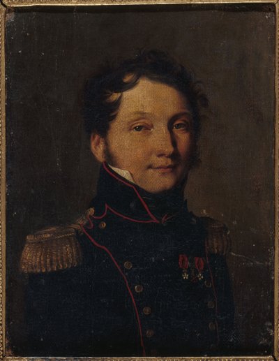 Francês: Portrait dit du capitaine Jules Raulin de Louis Leopold Boilly