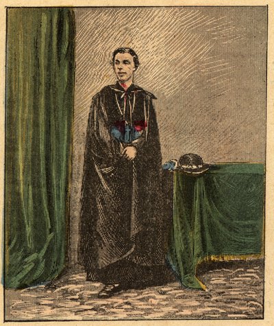 Louis-Gaston de Segur (Louis Gaston de Segur) (1844-1879) bispo francês - - Gravura de “” Ensino religioso pelos olhos. Wonderful Album” de Louis Maitrejean e Georget Ramond - França 1910 de Louis Maitrejean