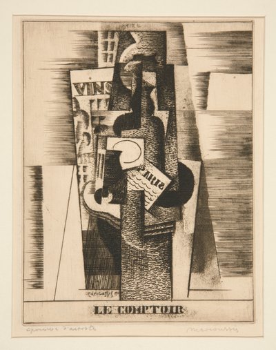 O balcão de Louis Marcoussis