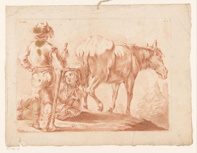 Dois rapazes com um cavalo de Louis Marin Bonnet (possibly)