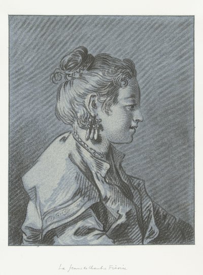 Retrato de uma camareira finlandesa
Tête de femme de chambre Finoise de Louis Marin Bonnet