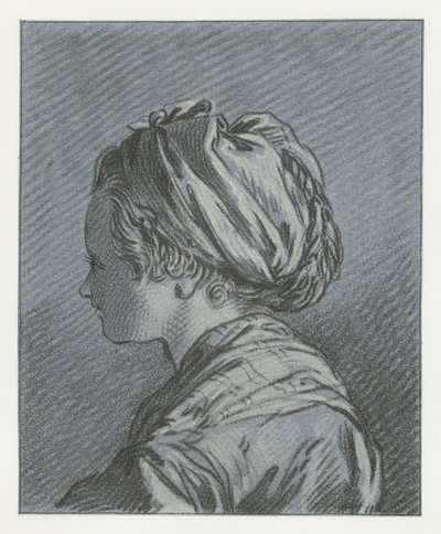 Retrato de uma empregada moscovita
Tête de servante Moscovite de Louis Marin Bonnet