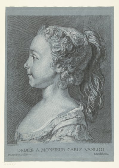 Retrato de uma jovem rapariga
Tête de jeune fille de Louis Marin Bonnet