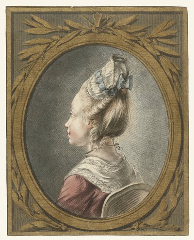 Retrato de uma jovem mulher
Tête de Louis Marin Bonnet
