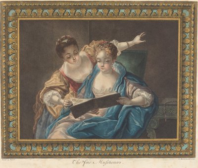 The Fine Musetioners, 1775. de Louis Marin Bonnet