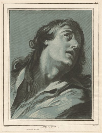 Cabeça de José (Cabeça de José) de Louis Marin Bonnet, after Jean Baptiste Deshays
