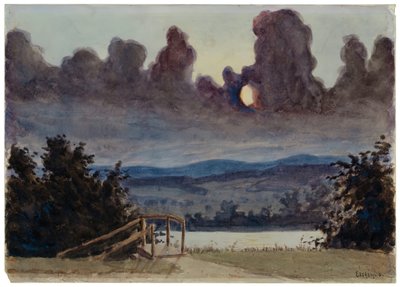 Dark Clouds, c. 1901. de Louis Michel Eilshemius