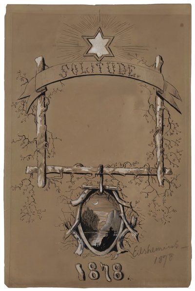 Solidão, 1878. de Louis Michel Eilshemius